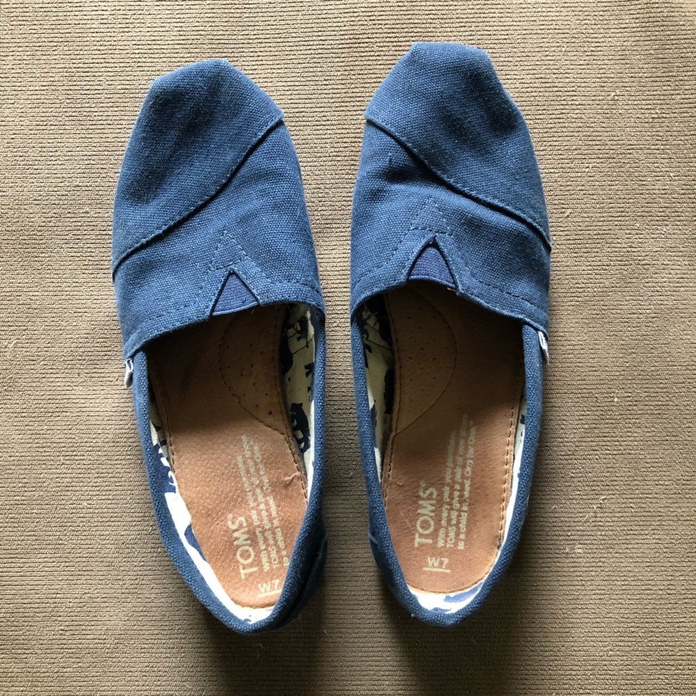Toms - Navy blue
